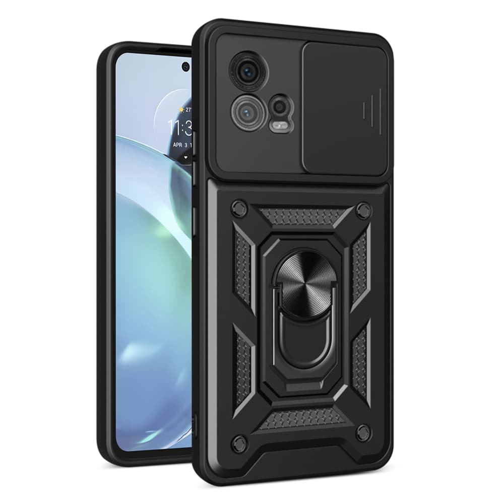 Techsuit Řada CamShield Motorola Moto G72 Černá - náhled 1