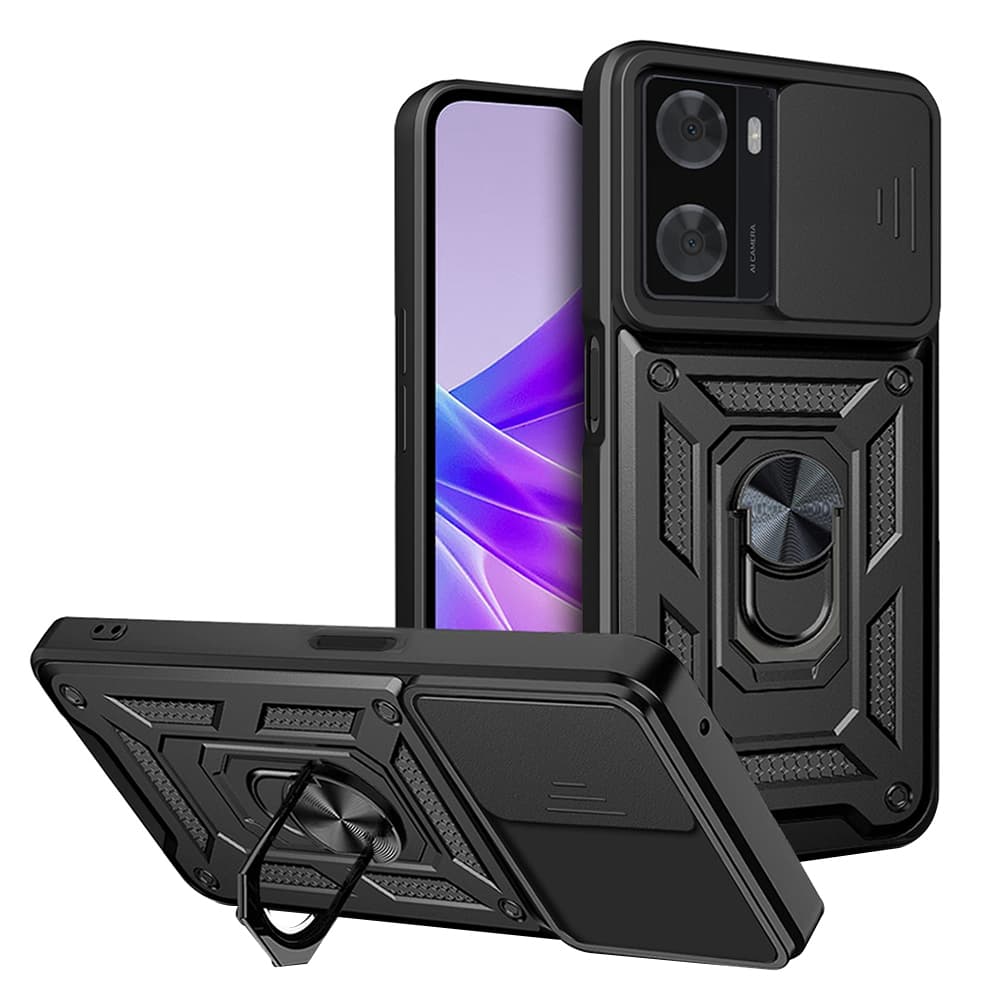 Techsuit CamShield série Oppo A57 4G A57s OnePlus Nord N20 SE černá - náhled 1