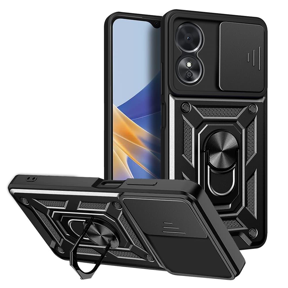 Techsuit Řada CamShield Oppo A17 Černá - náhled 1
