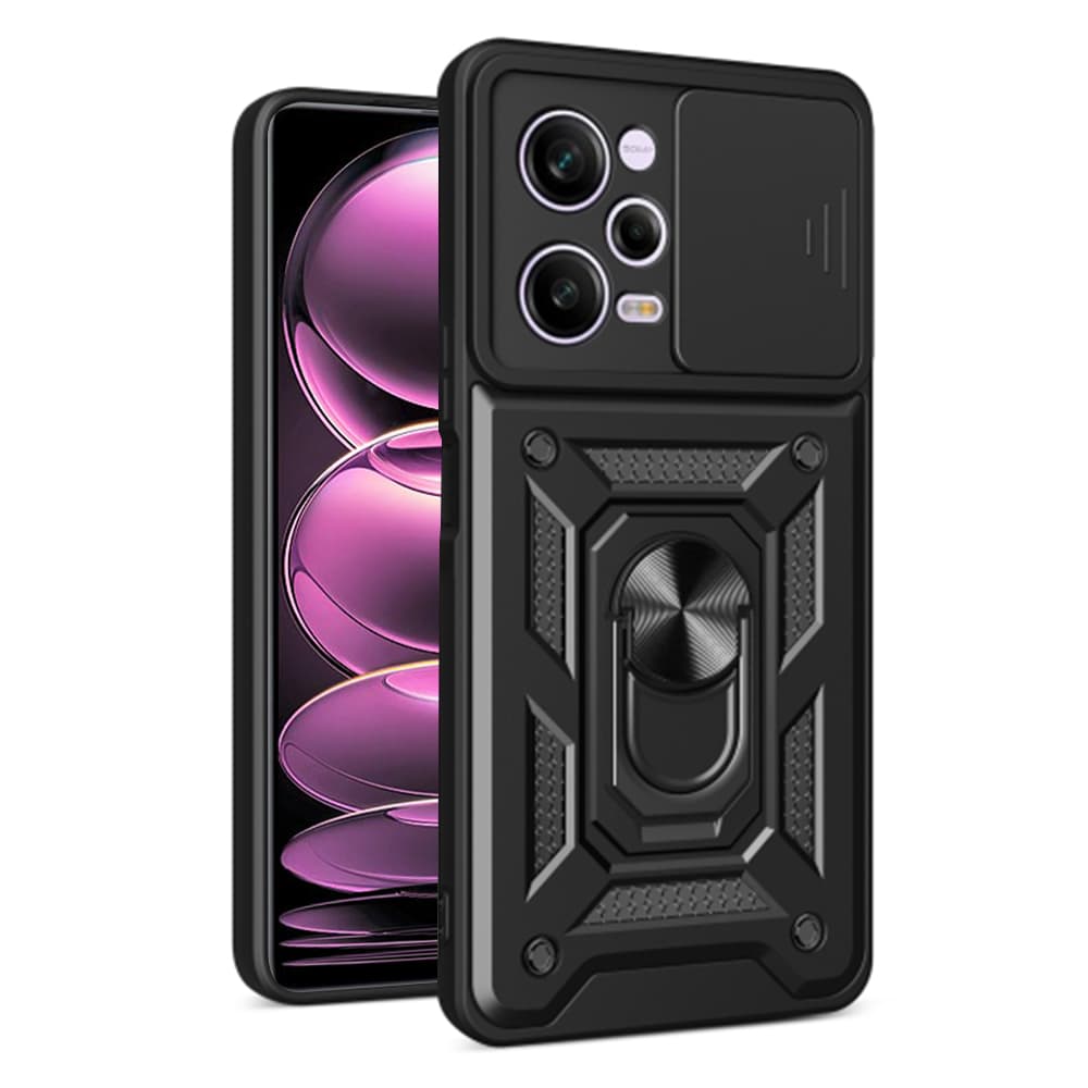 Techsuit CamShield Xiaomi Redmi Note 12 Pro 5G Poco X5 Pro Černá - náhled 1