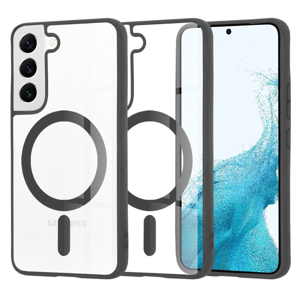 Techsuit MagSafe Pro kryt pro Samsung Galaxy S22 5G černý - náhled 1