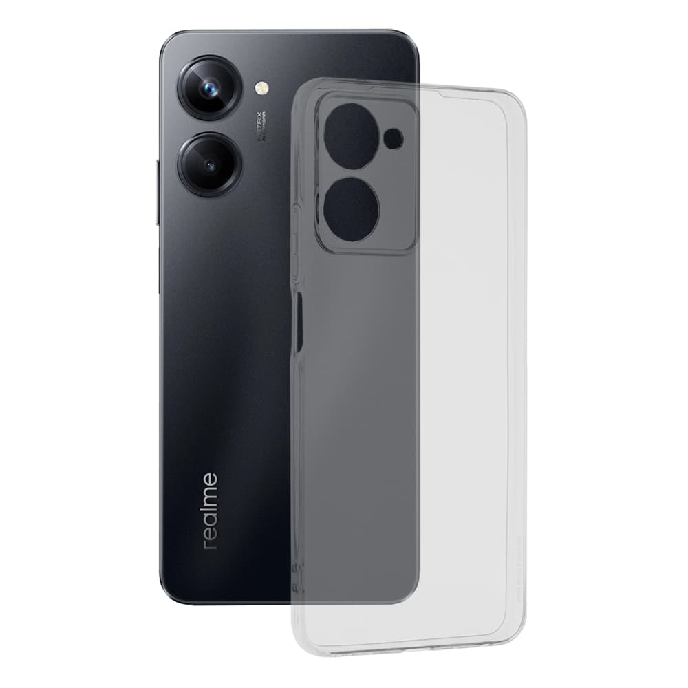 Techsuit Čirý silikon Realme 10 Pro Průhledný - náhled 1