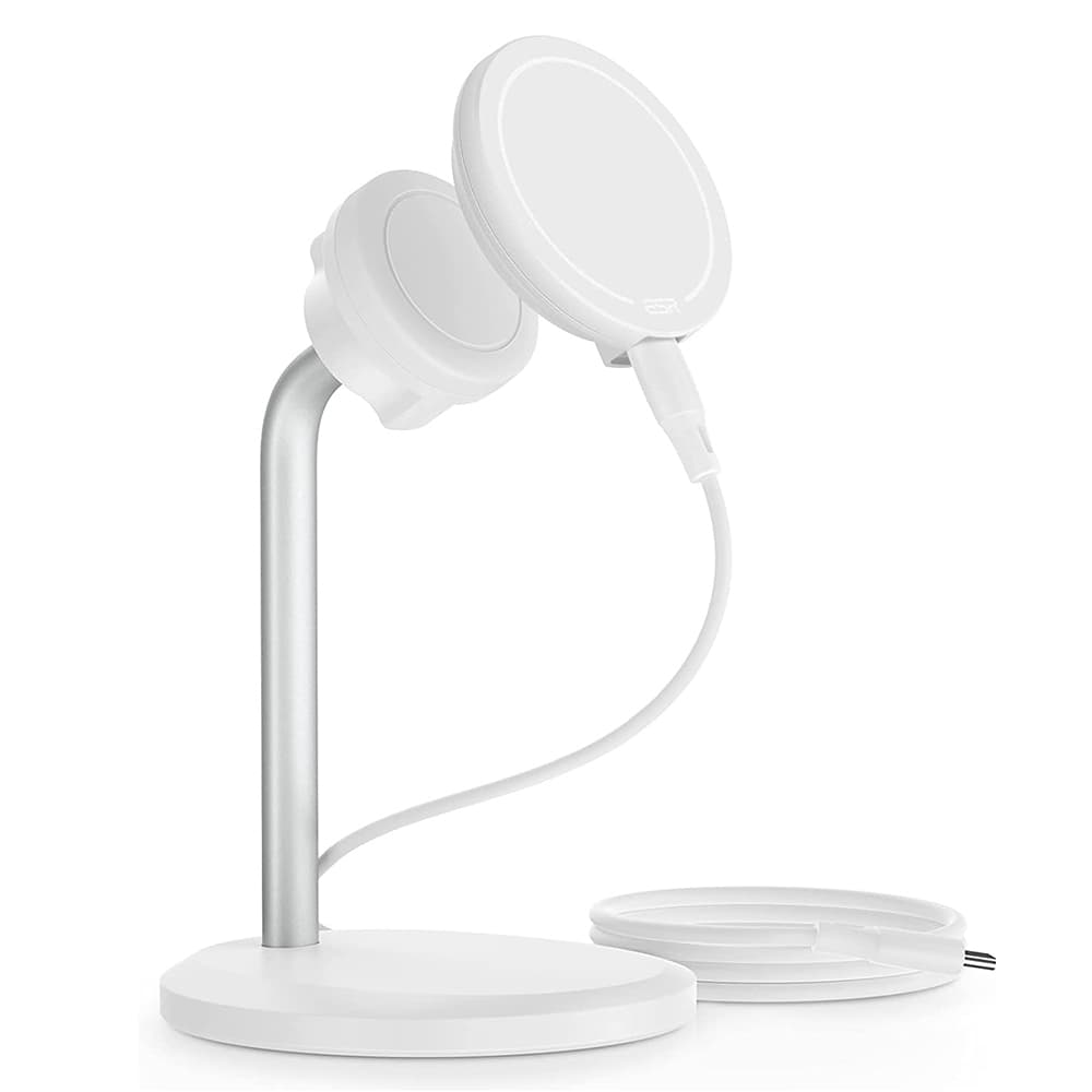 ESR Bezdrátová nabíječka HaloLock Shift Stojan MagSafe Bílá - náhled 1