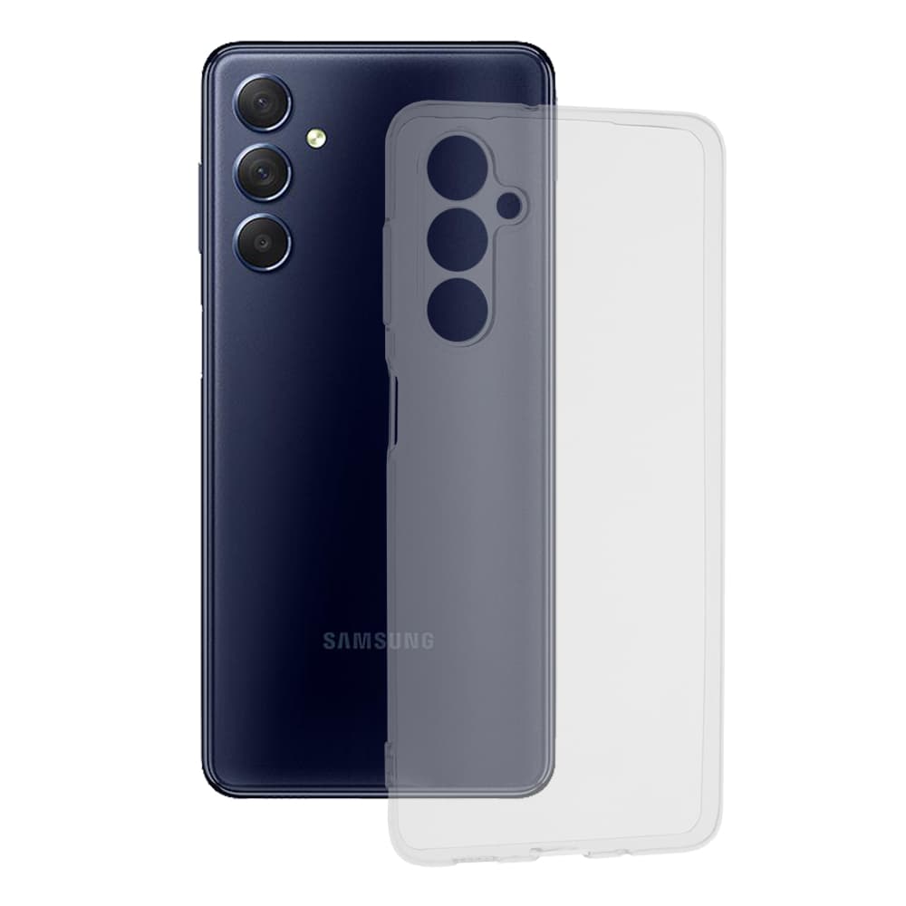 Techsuit Čirý silikon Samsung Galaxy M54 Průhledný - náhled 1