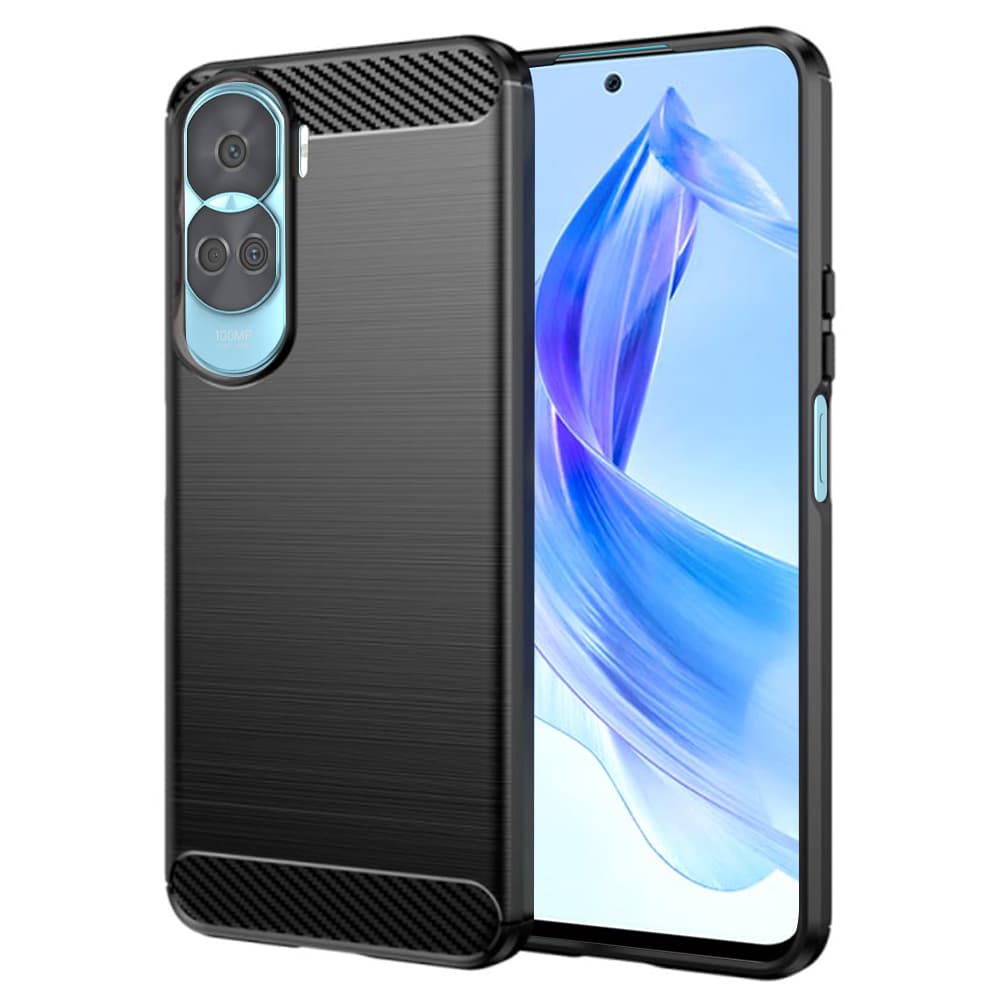 Techsuit Karbon Silikon Honor 90 Lite Černý - náhled 1