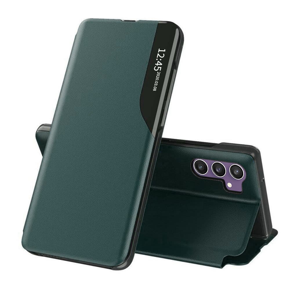 Techsuit eFold Series Samsung Galaxy S23 FE Tmavě zelená - náhled 1