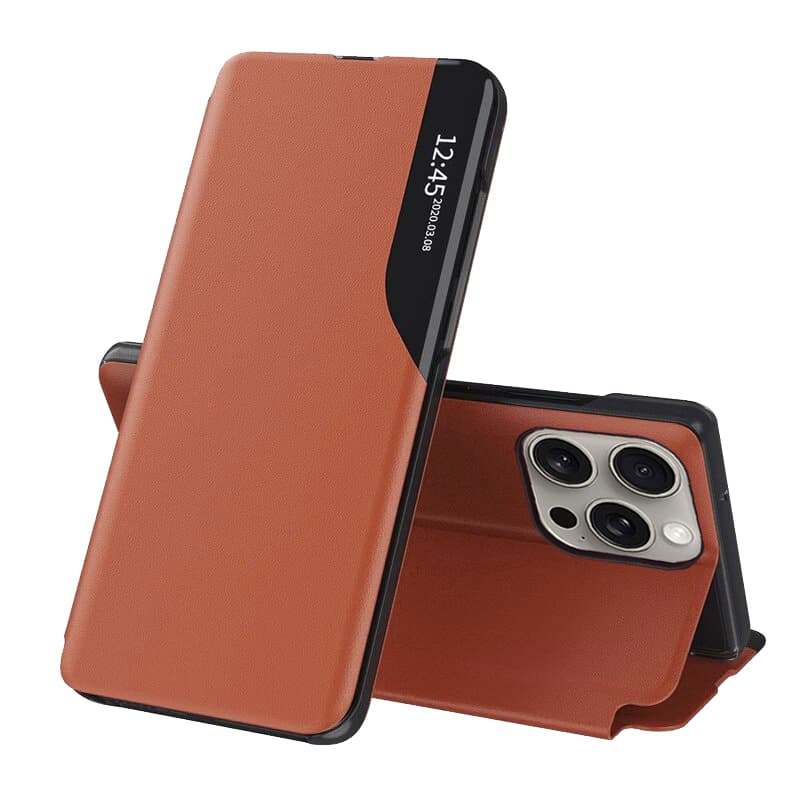 Techsuit eFold Series iPhone 15 Pro Oranžový - náhled 1