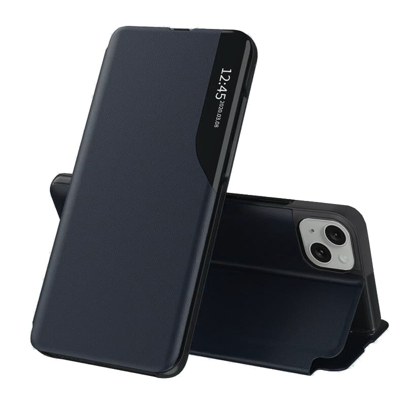Techsuit eFold Series iPhone 15 Plus Tmavě modrá - náhled 1