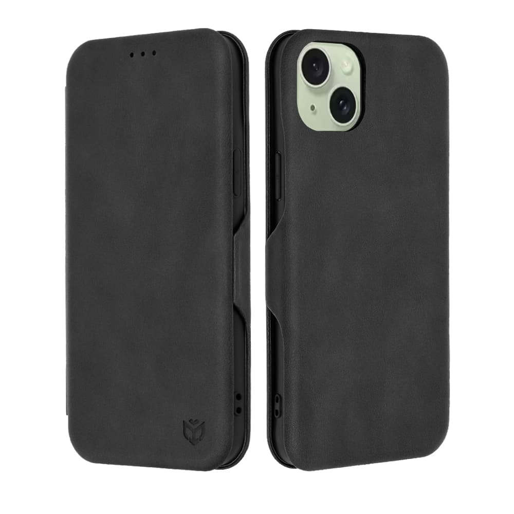 Techsuit Safe Wallet Plus pro iPhone 15 Plus Černá - náhled 1