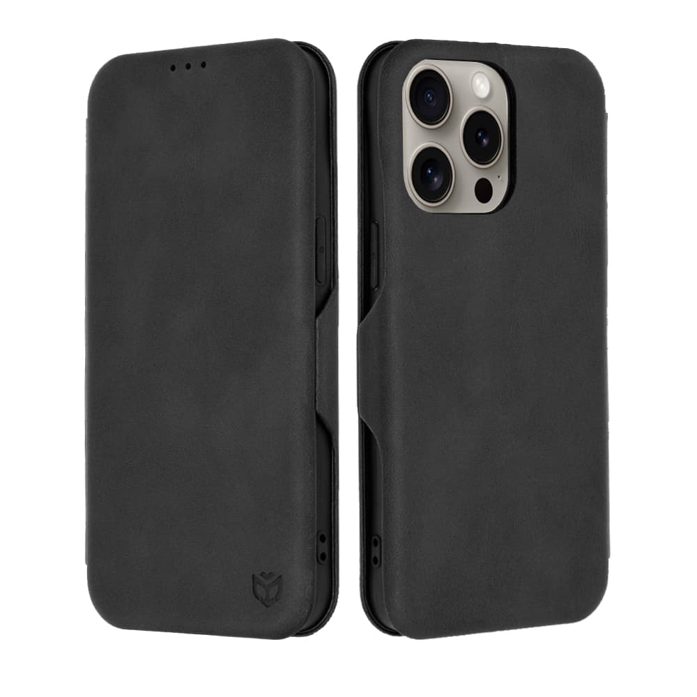 Techsuit Bezpečná Peněženka Plus iPhone 15 Pro Max Černá - náhled 1