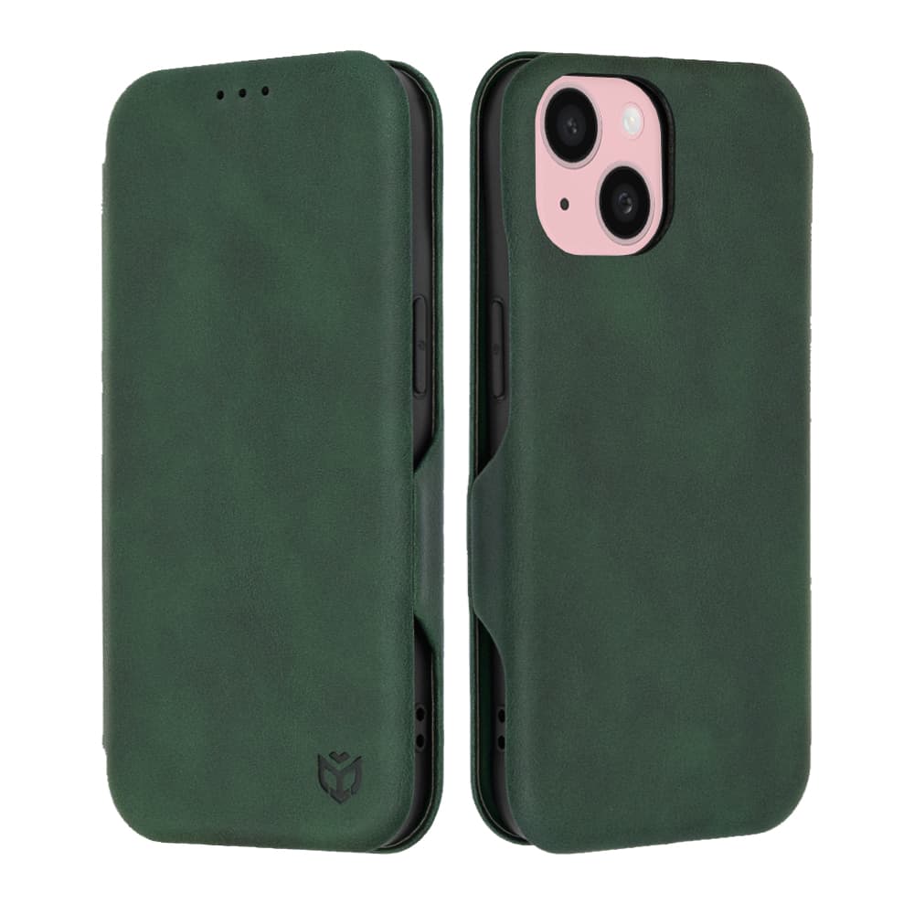 Techsuit Bezpečné Pouzdro Plus iPhone 15 Zelené - náhled 1