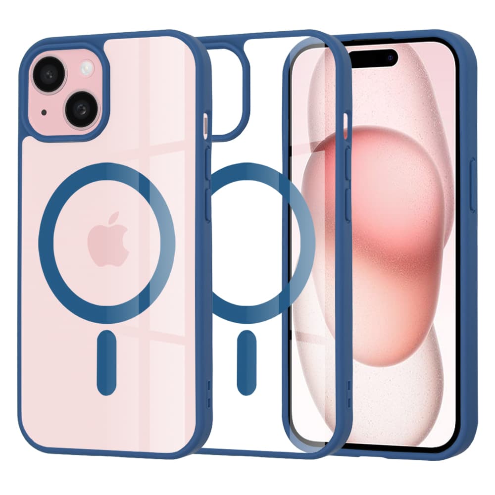 Techsuit MagSafe Pro iPhone 15 Modrý - náhled 1