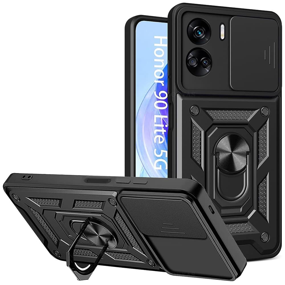 Techsuit CamShield řada Honor 90 Lite černá - náhled 1