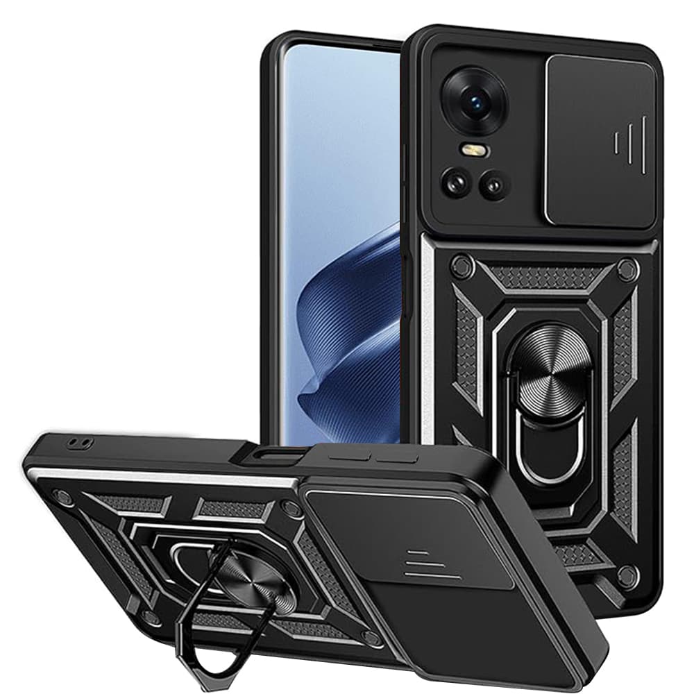 Techsuit CamShield Series Oppo Reno10 Reno10 Pro Černá - náhled 1