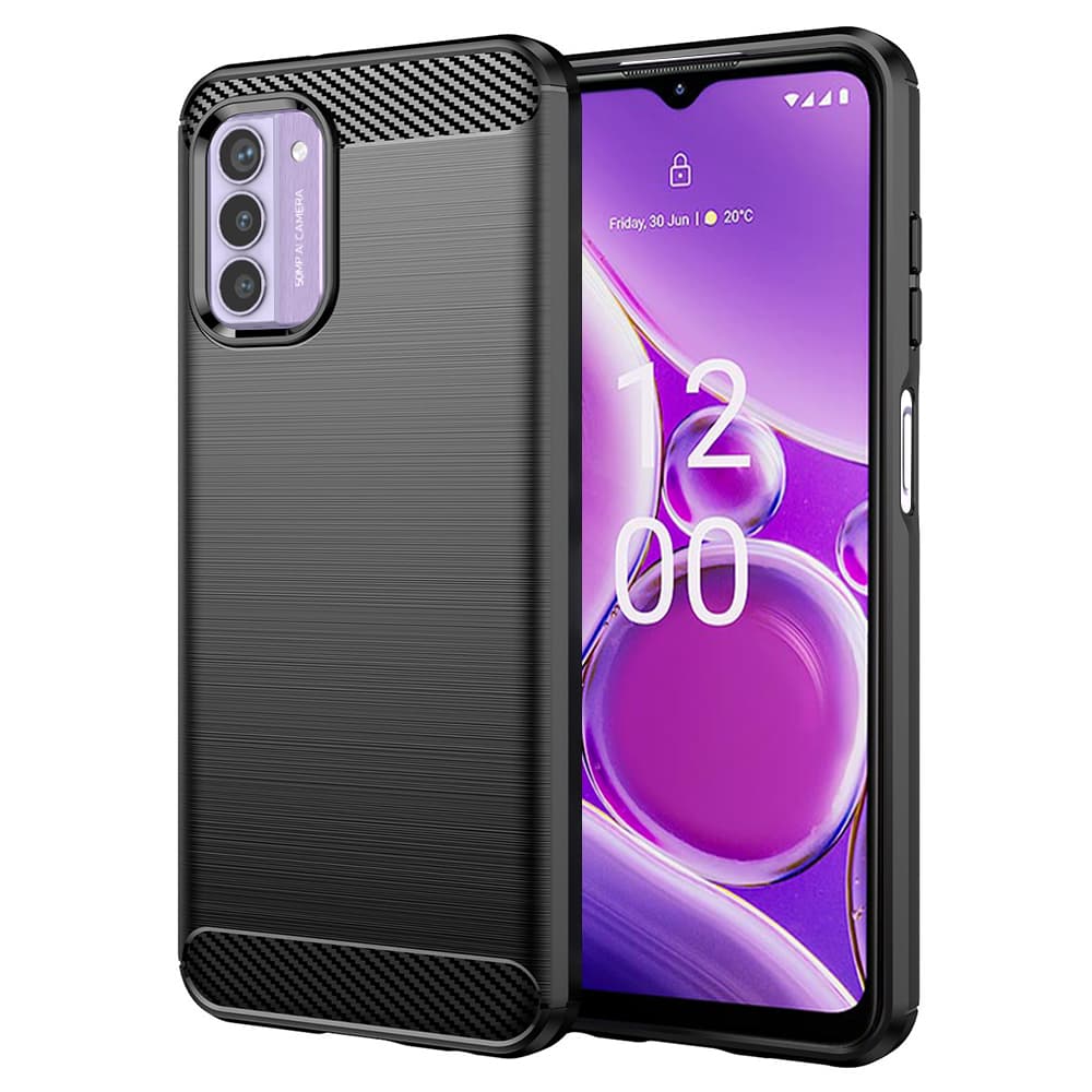 Techsuit Karbon Silikon Nokia G42 Černý - náhled 1