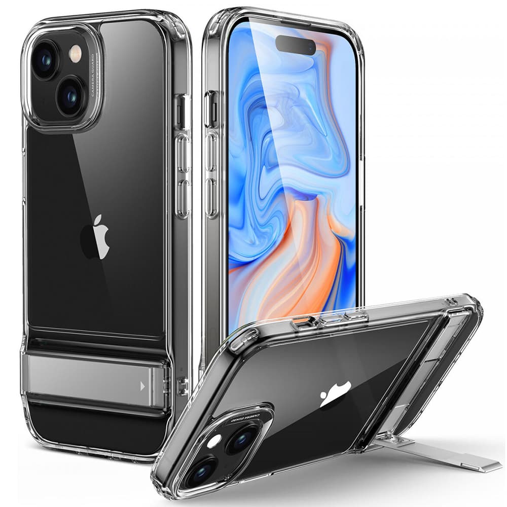 ESR Air Shield Boost Kickstand iPhone 15 Plus Průhledný - náhled 1