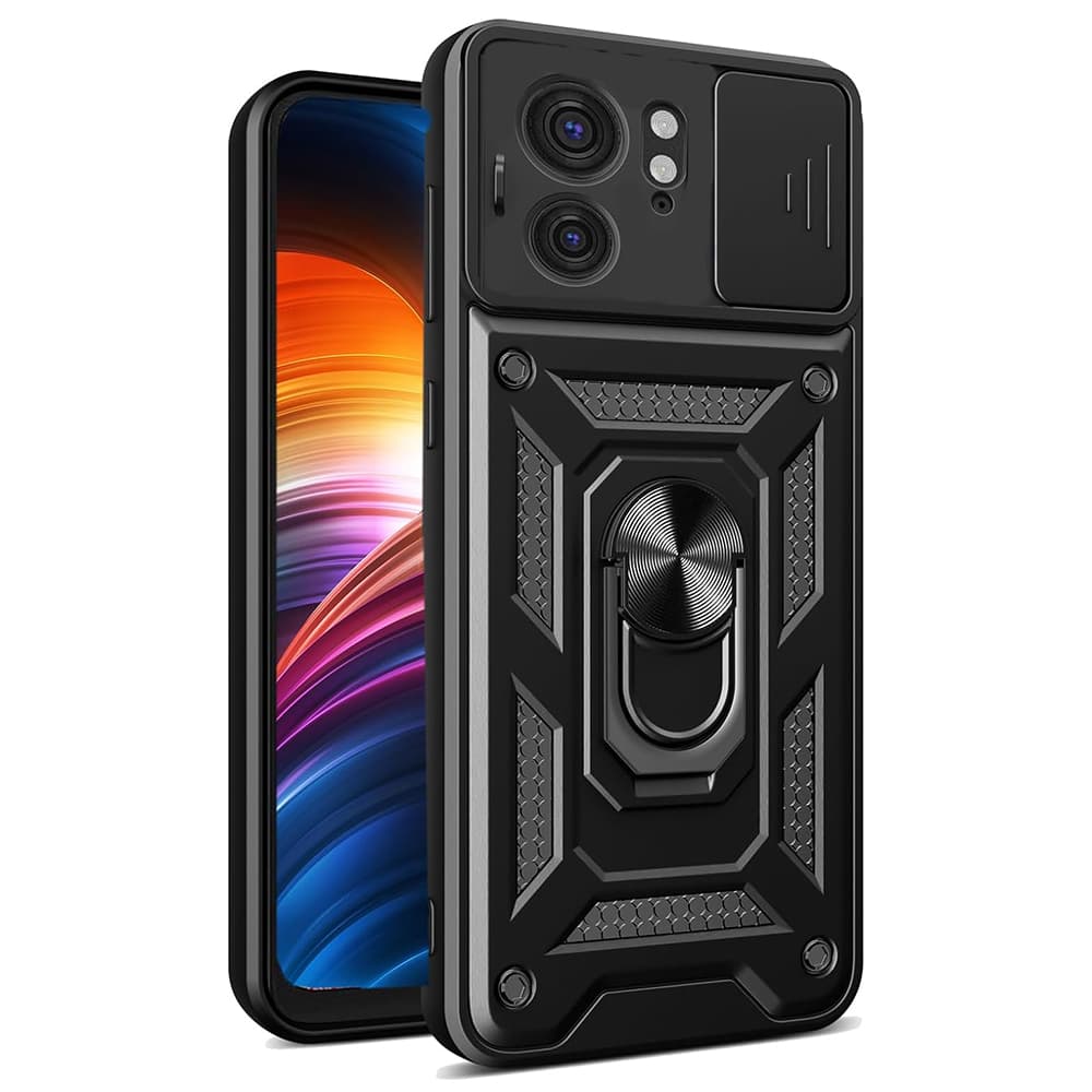 Techsuit CamShield řada Motorola Edge 40 Edge 2023 Černá - náhled 1