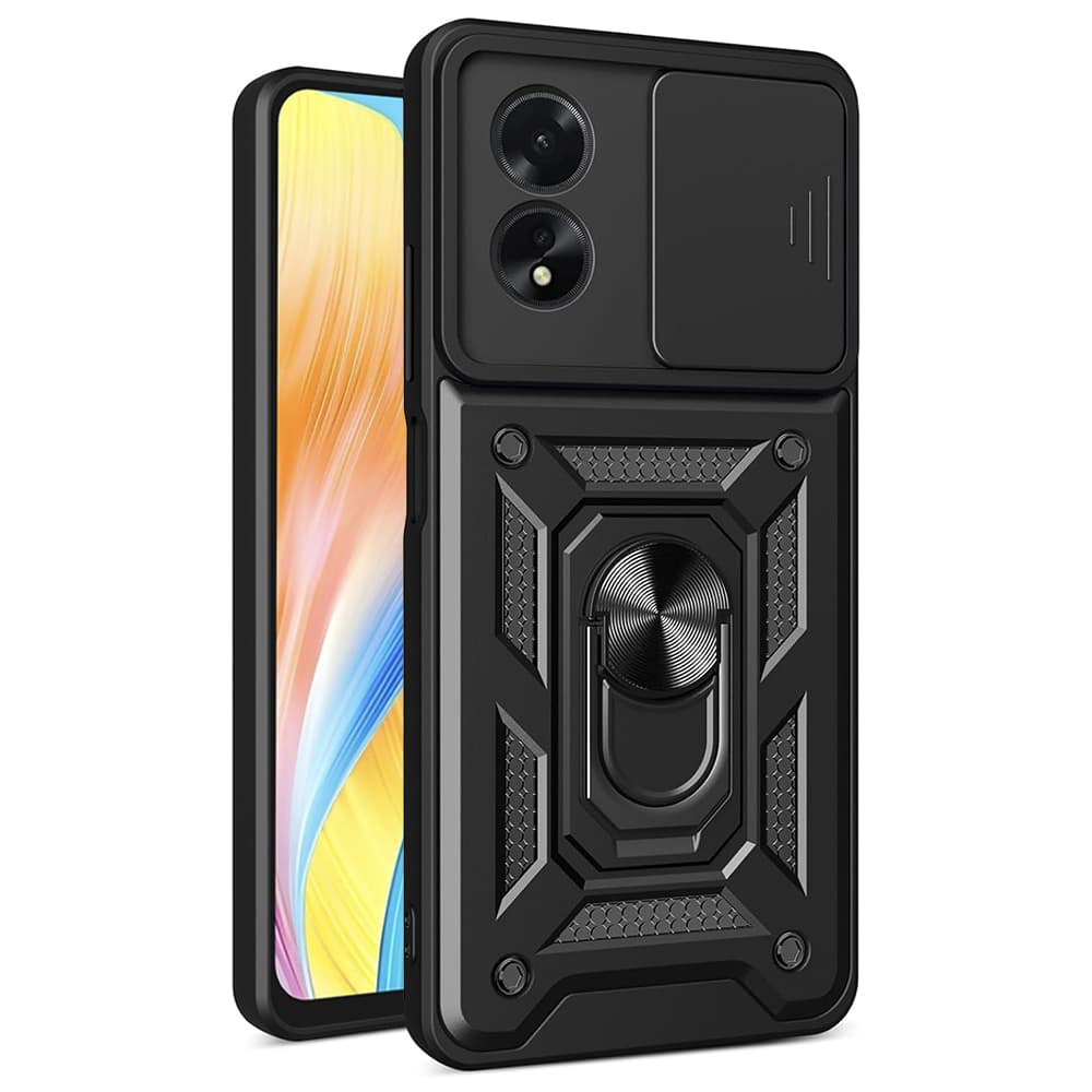 Techsuit CamShield Series Oppo A38 A18 Černý - náhled 1