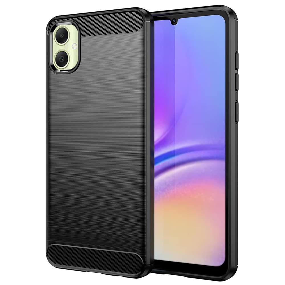 Techsuit Karbon Silikon Samsung Galaxy A05 Černý - náhled 1