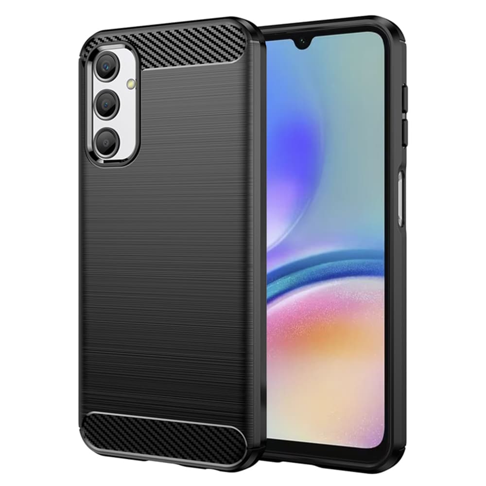 Techsuit Karbonový Silikon Samsung Galaxy A05s Černý - náhled 1