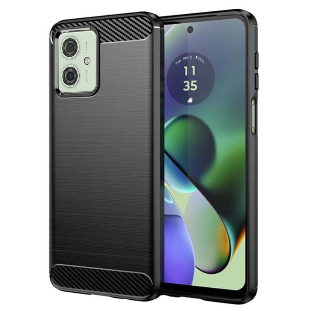 Techsuit Karbon Silikon Motorola Moto G54 G54 Power G64 Černý - náhled 1