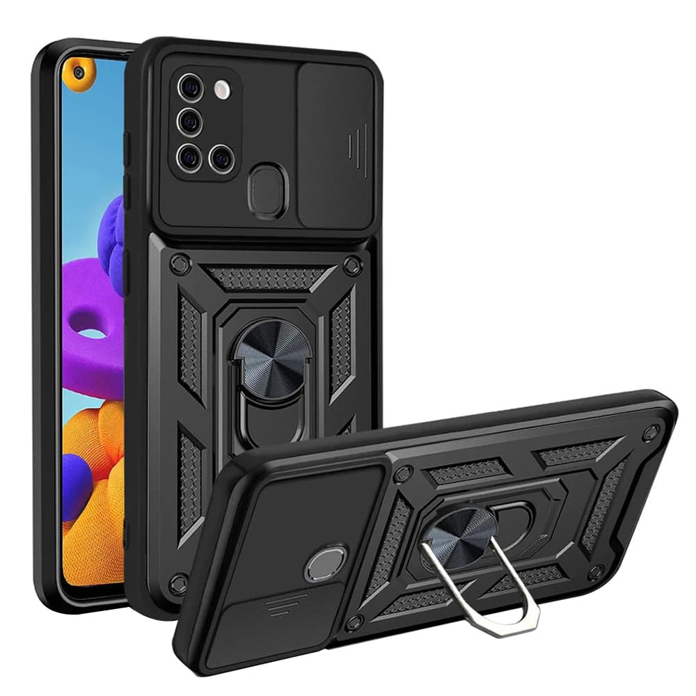 Techsuit CamShield série Samsung Galaxy A21s černá - náhled 1