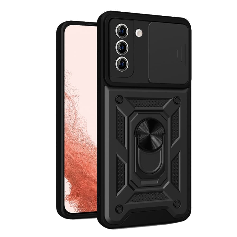 Techsuit CamShield řada Samsung Galaxy S22 Plus 5G černá - náhled 1