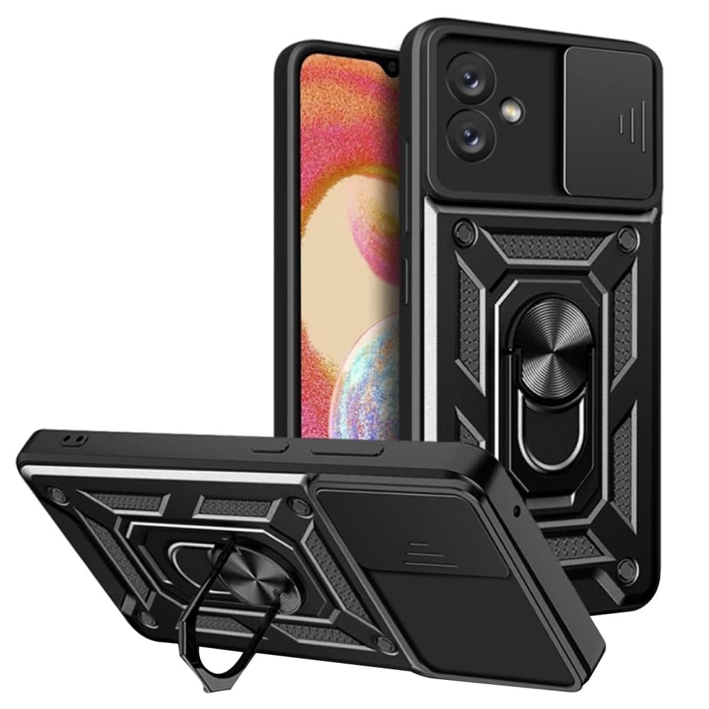 Techsuit CamShield Řada Samsung Galaxy A04e M04 Černá - náhled 1