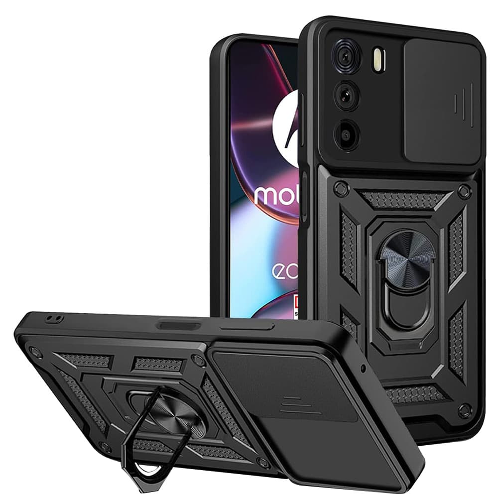Techsuit CamShield Series Motorola Edge 30 Černá - náhled 1