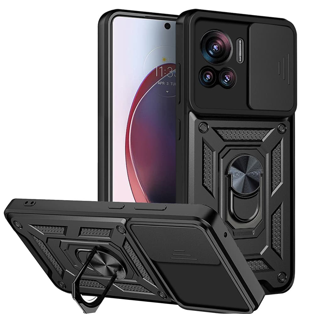Techsuit CamShield řada Motorola Edge 30 Ultra černá - náhled 1