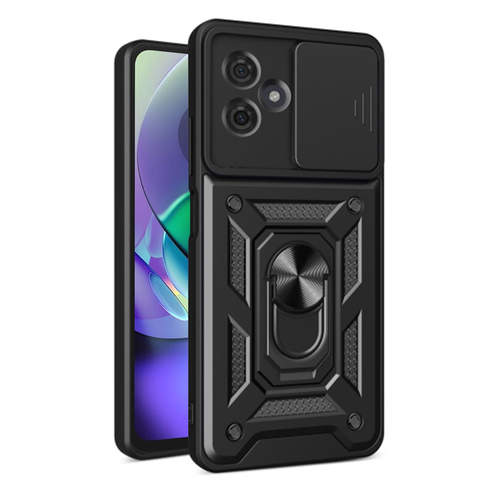 Techsuit Řada CamShield Motorola Moto G54 Černá - náhled 1
