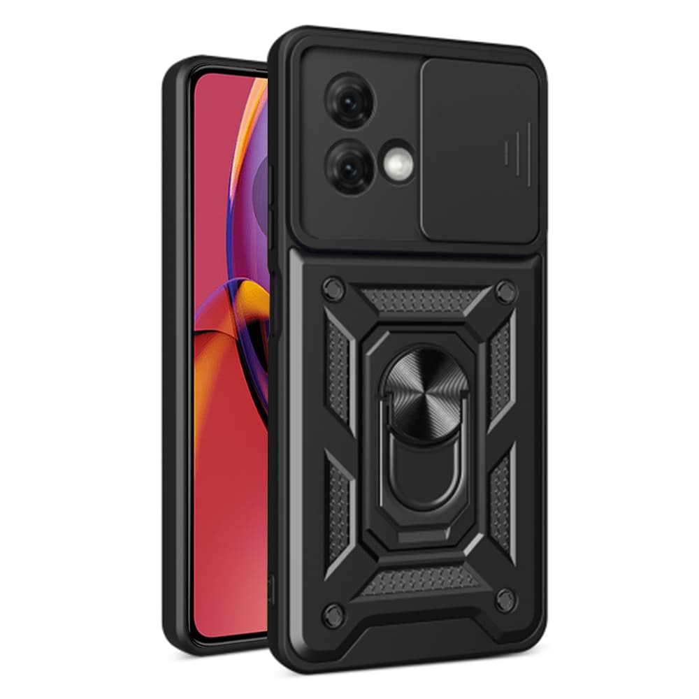 Techsuit Řada CamShield Motorola Moto G84 Černá - náhled 1