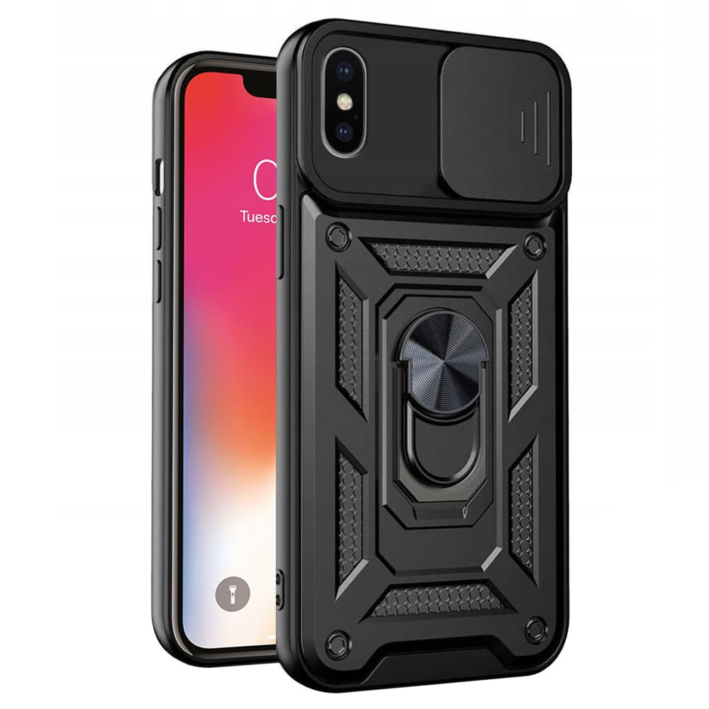Techsuit CamShield série iPhone X iPhone XS černá - náhled 1