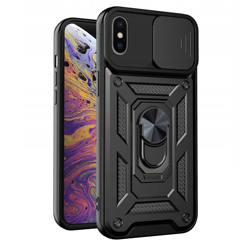 Techsuit CamShield řada iPhone XS Max černá - náhled 1