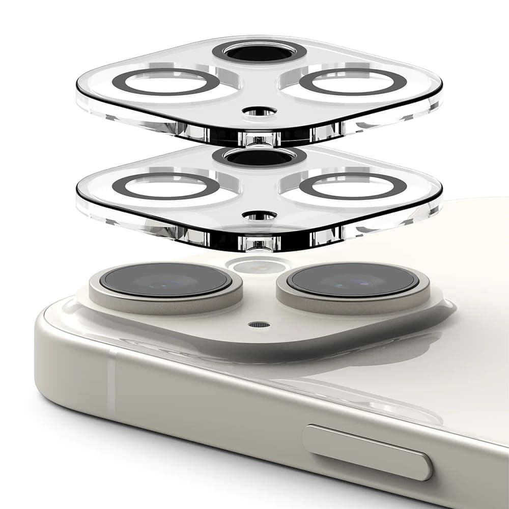 Ringke Sklo na kameru 2ks iPhone 15 15 Plus Průhledné - náhled 1