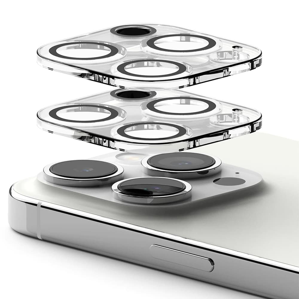 Ringke Ochranné sklo kamery 2 kusy iPhone 15 Pro Průhledné - náhled 1
