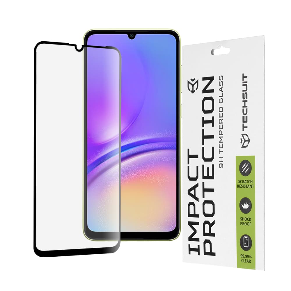 Techsuit 111D Celolepicí sklo Samsung Galaxy A05 A05s Black - náhled 1