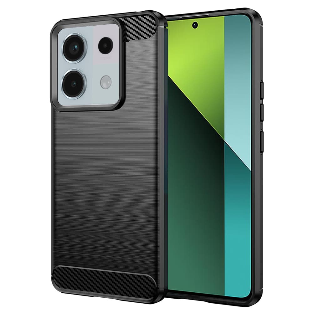 Techsuit Karbon Xiaomi Redmi Note 13 Pro 5G Poco X6 Černý - náhled 1