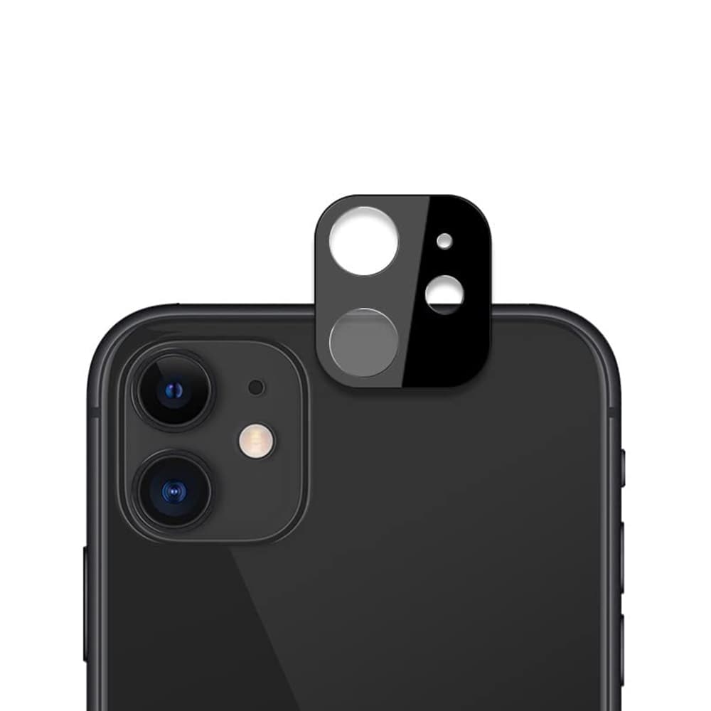 Techsuit Celé sklo kamery iPhone 12 Black - náhled 1