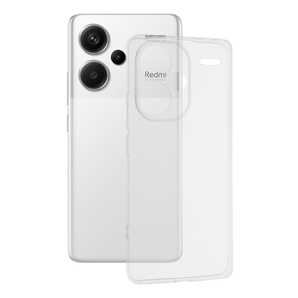 Techsuit Čirý silikonový kryt Xiaomi Redmi Note 13 Pro+ 5G - náhled 1