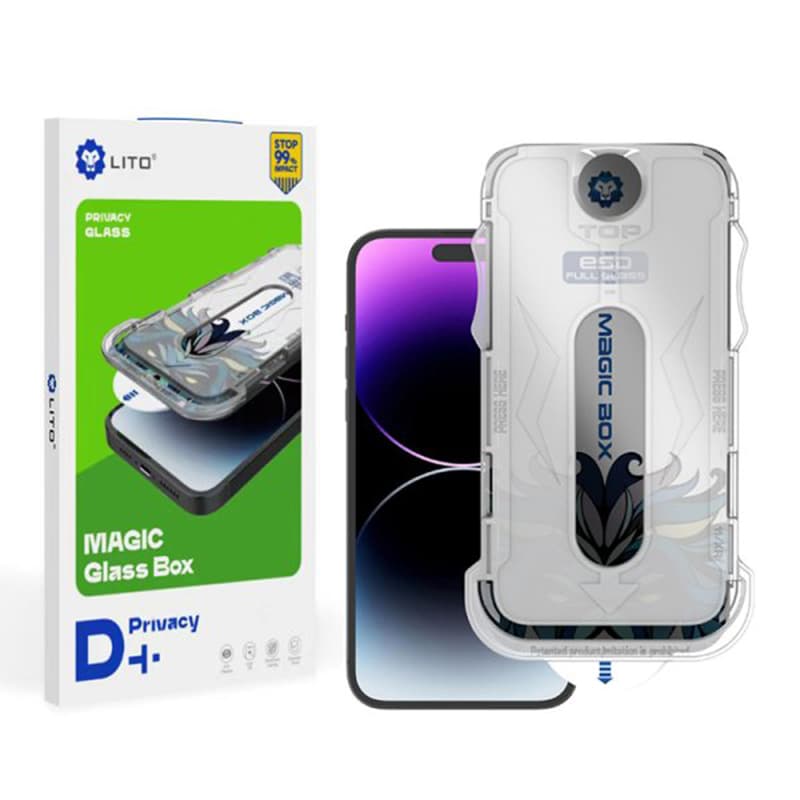 Lito Ochranné sklo iPhone 13 Pro Max 14 Plus Privátní - náhled 1