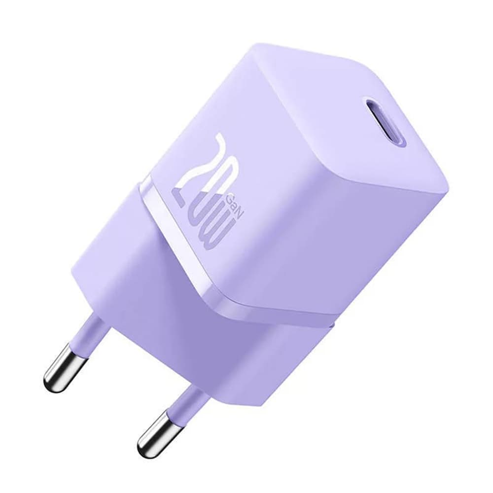 Baseus CCGN050105 GaN Type-C 20W Fialová - náhled 1