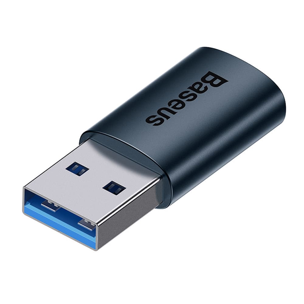 Baseus OTG Adaptér Ingenuity Series USB 3.1 na Type-C Modrý - náhled 1