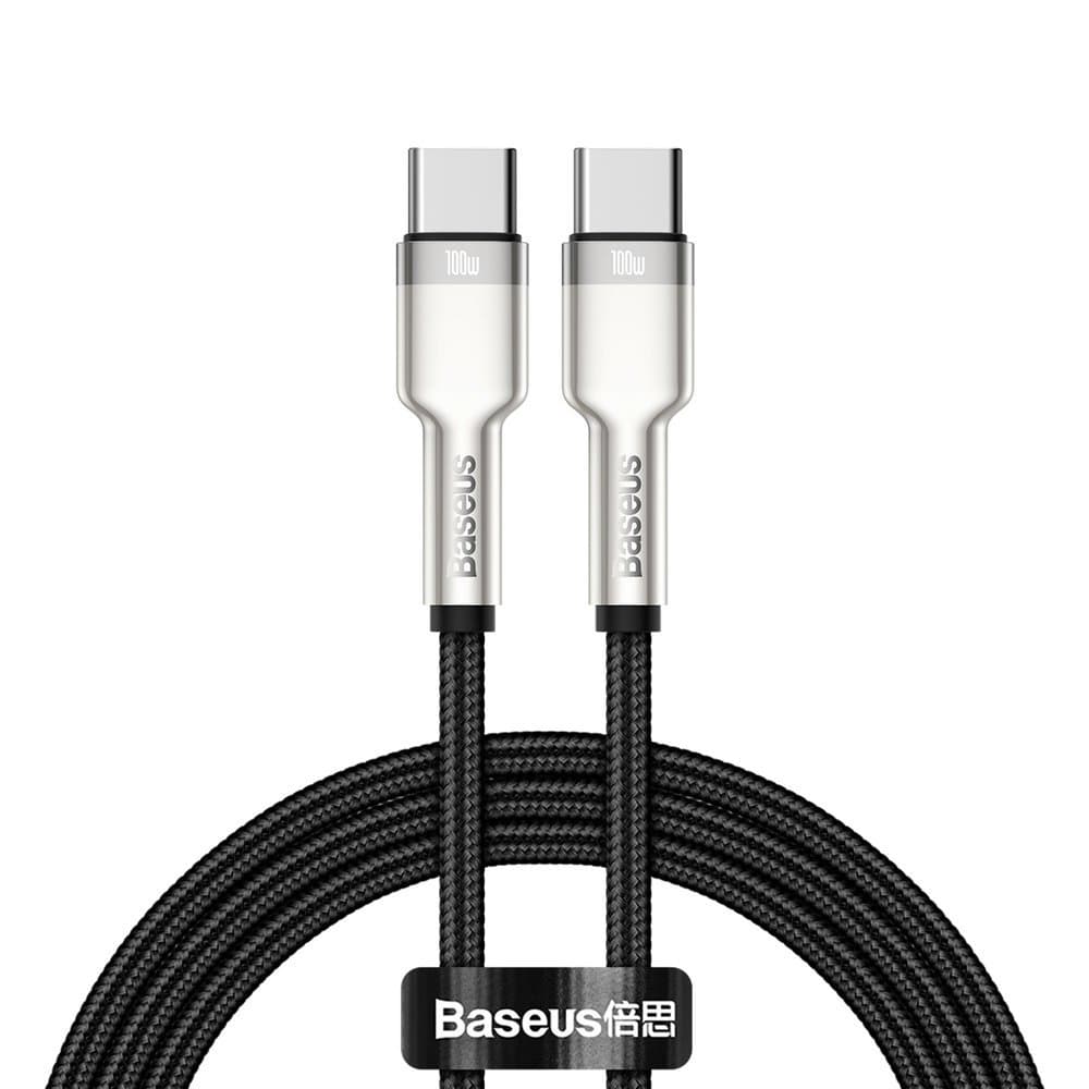 Baseus Cafule CATJK-C01 USB-C na USB-C 100W 1m Černá - náhled 1