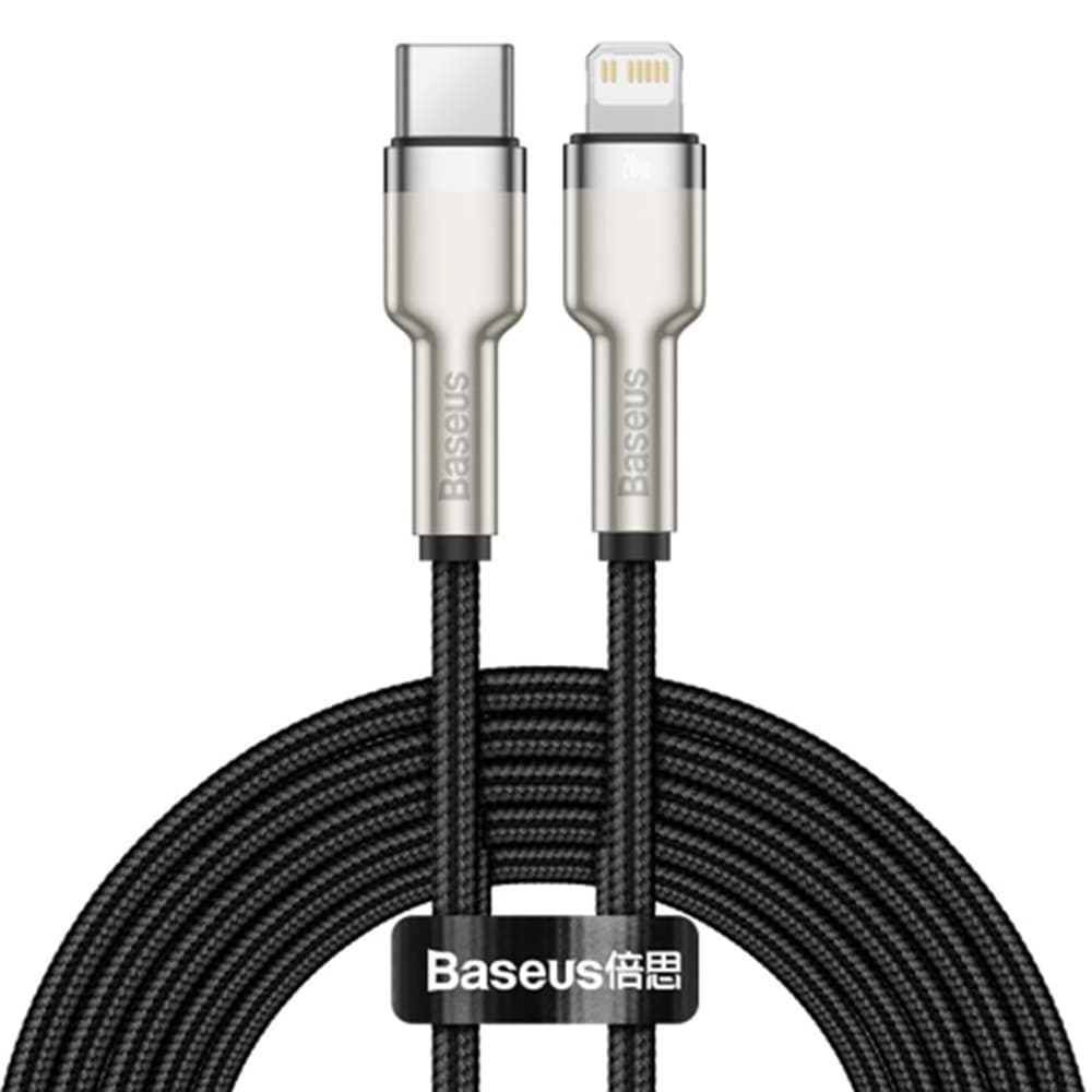 Baseus Kabel Cafule Type-C na Lightning 20W 25cm Černý - náhled 1