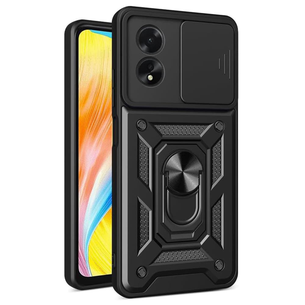 Techsuit CamShield Series pro Oppo A58 4G Černá - náhled 1