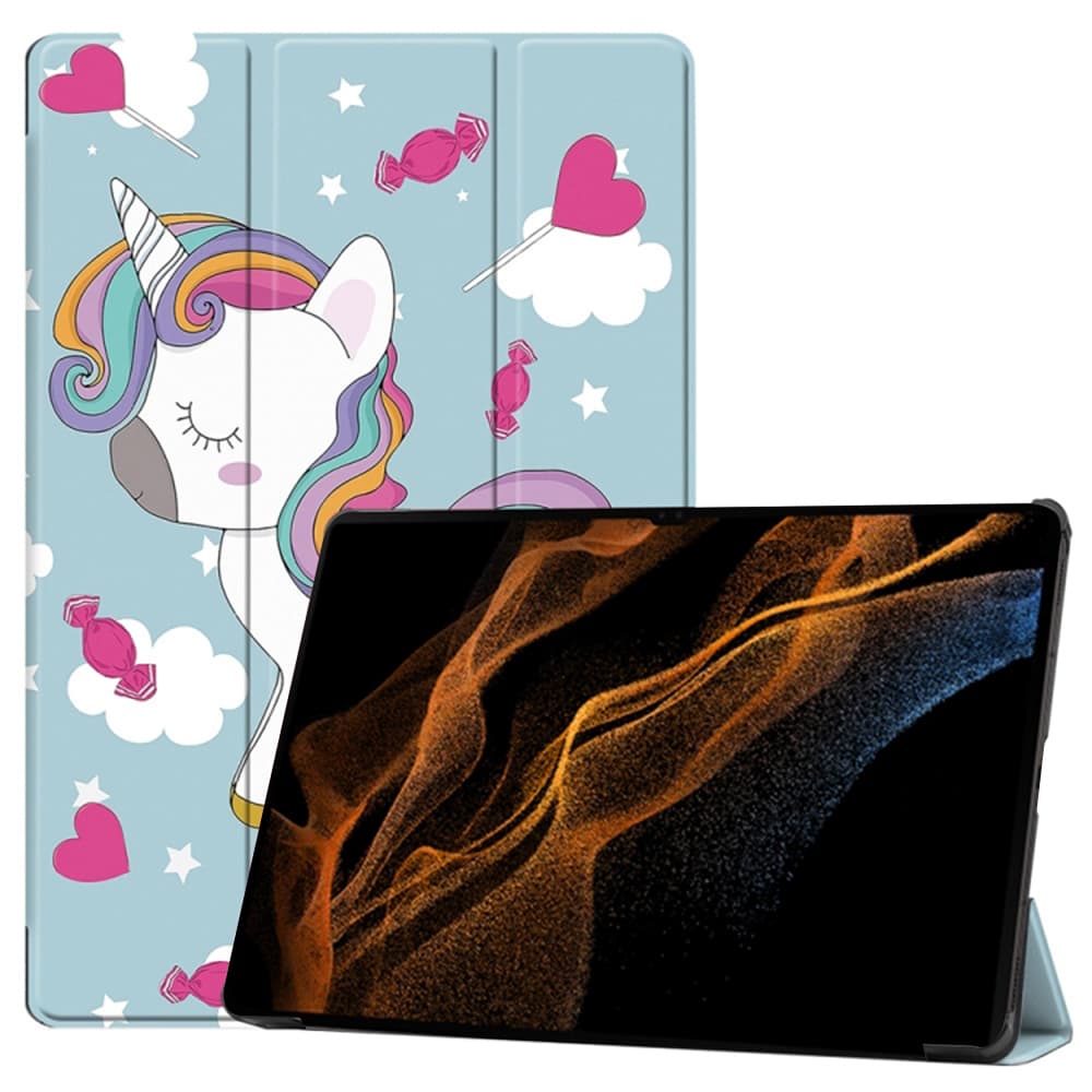 Techsuit FoldPro Samsung Galaxy Tab S8 S9 S10 Ultra Unicorn - náhled 1