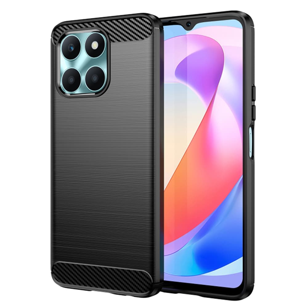 Techsuit Karbon Silikon Honor X6a Černý - náhled 1
