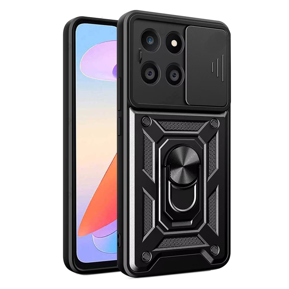 Techsuit Série CamShield Honor X6a Černý - náhled 1