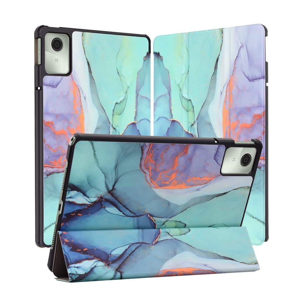 Pouzdro Techsuit FoldPro pro Lenovo Tab M11 Green Time - náhled 1